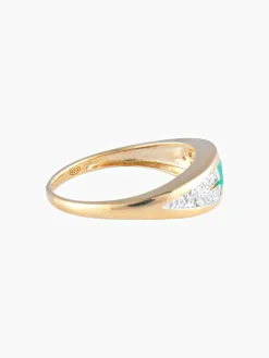 Bague Emeraude Diamants