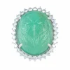 Bague Emeraude et diamants