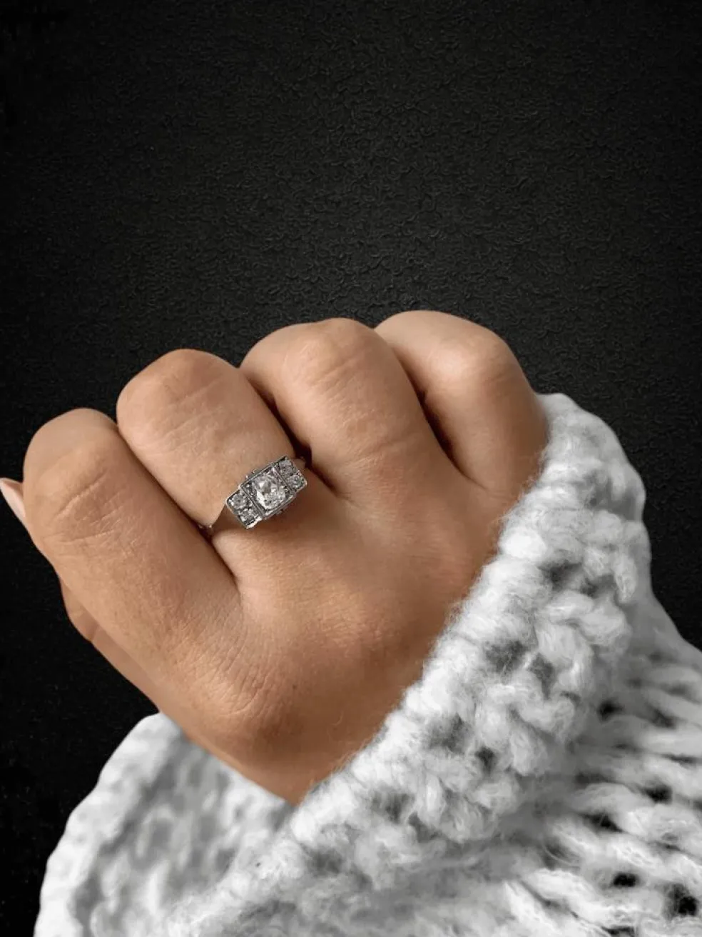Bague en diamant