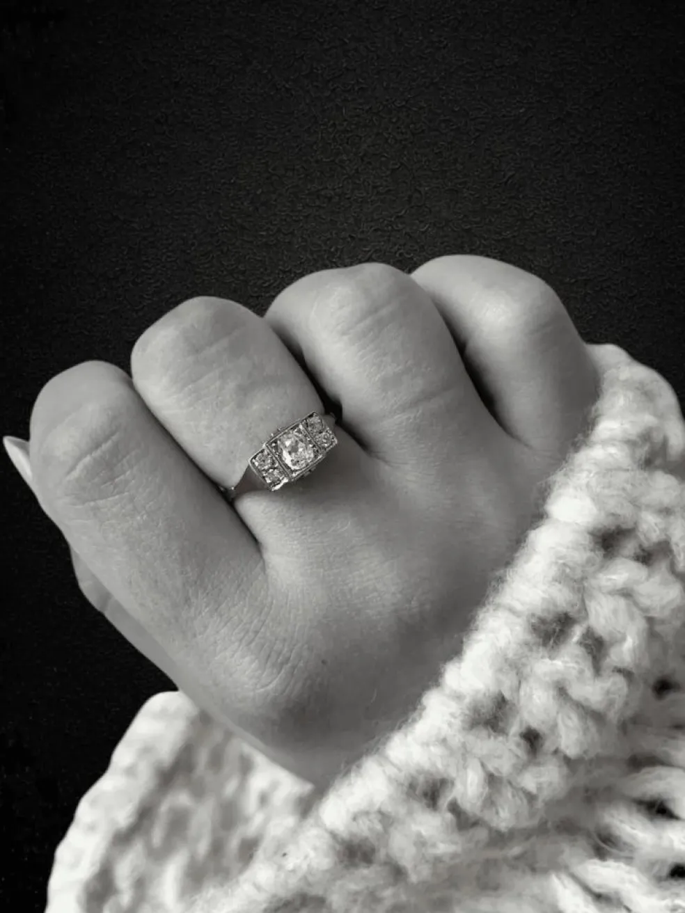 Bague en diamant