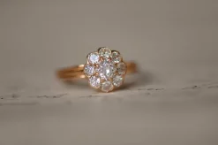 Bague en diamant ancienne