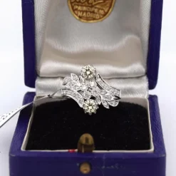 Bague en diamant Art Nouveau