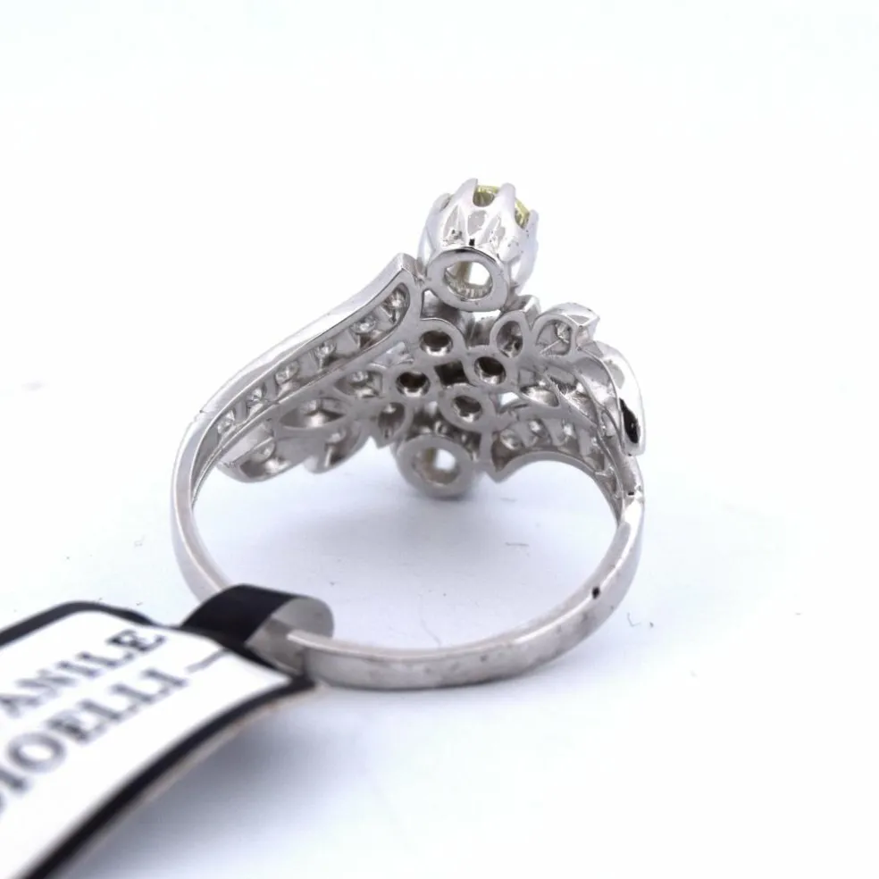 Bague en diamant Art Nouveau