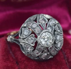 Bague en diamant de l'époque victorienne