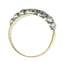 Bague en diamant de l'époque victorienne