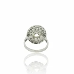 Bague en diamant d'inspiration Art Déco
