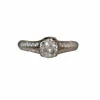 Bague en diamant d'une ancienne mine