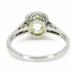 Bague en diamant, platine