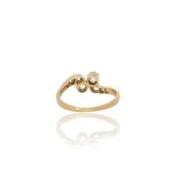 Bague en diamant Toi & Moi vers 1900