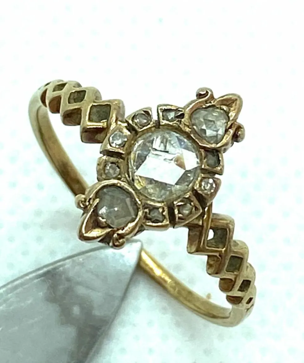 Bague en diamants anglais