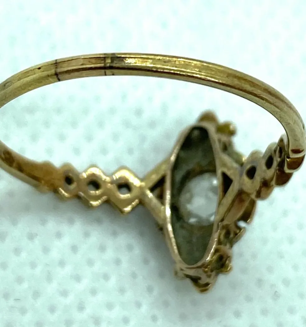 Bague en diamants anglais