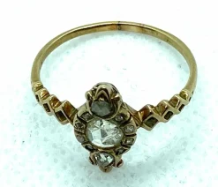 Bague en diamants anglais