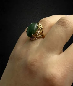 Bague en jadéite