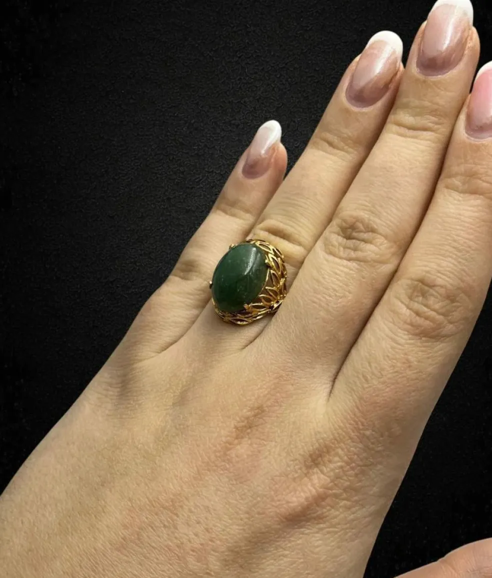 Bague en jadéite
