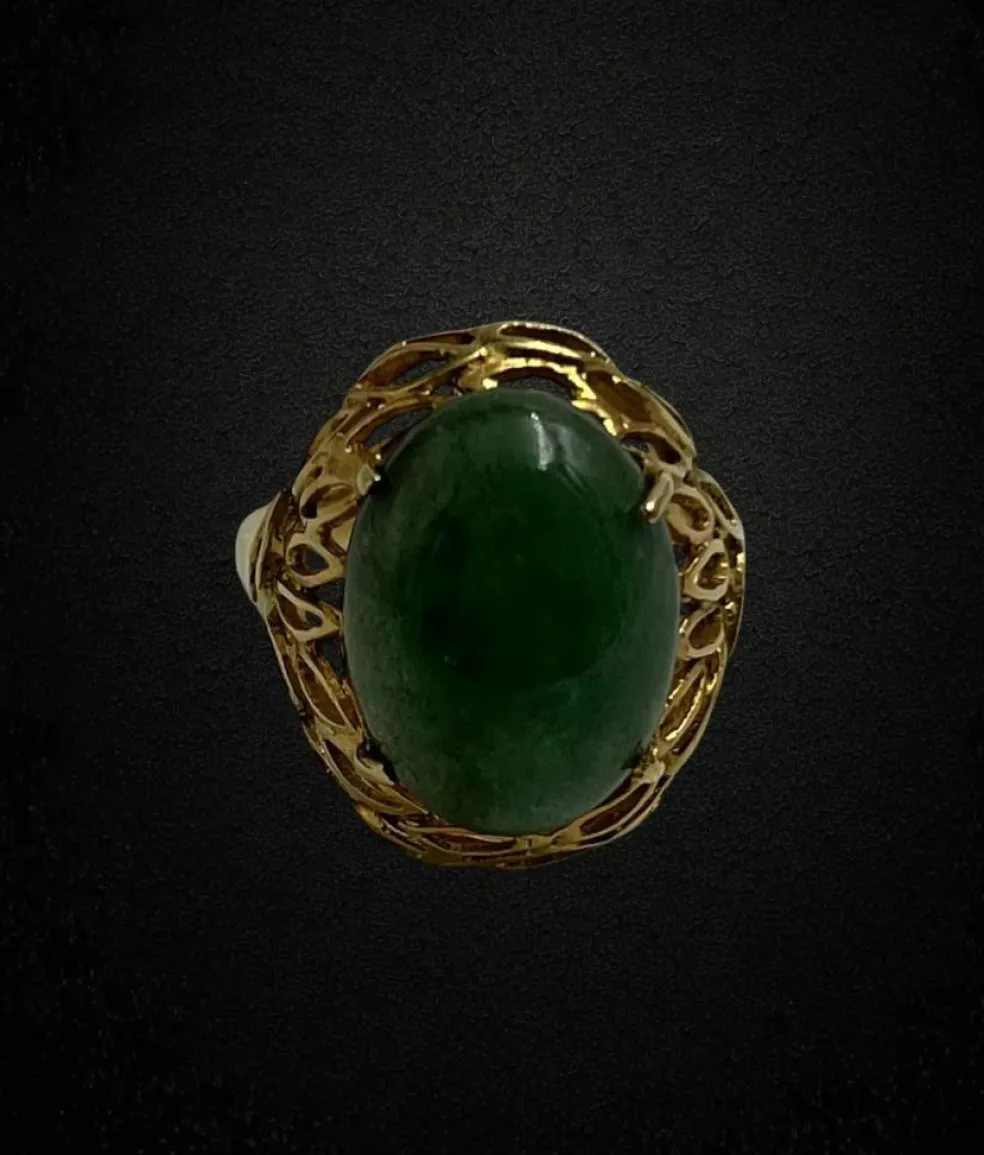 Bague en jadéite