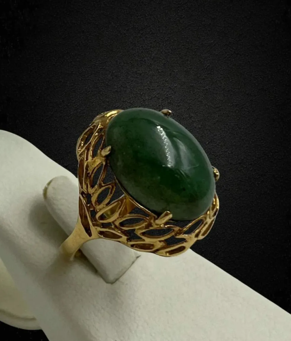 Bague en jadéite