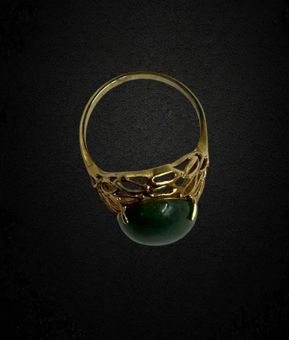 Bague en jadéite