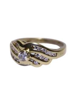 Bague en or 21 Diamants