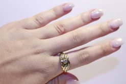 Bague en or 21 Diamants