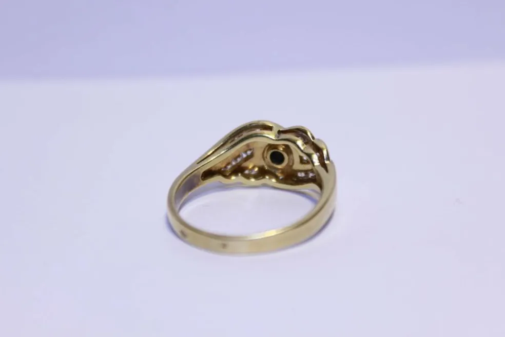 Bague en or 21 Diamants