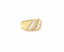 Bague en or avec diamants