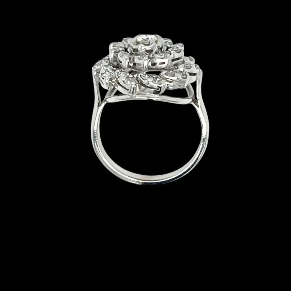 Bague en or avec diamants Estate