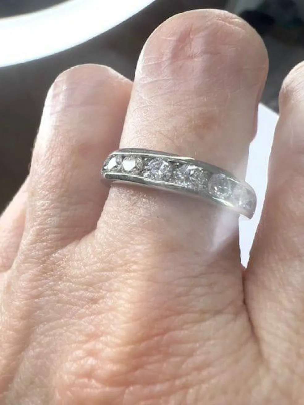 bague en or avec diamants