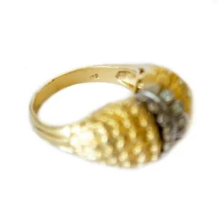 bague en or avec diamants