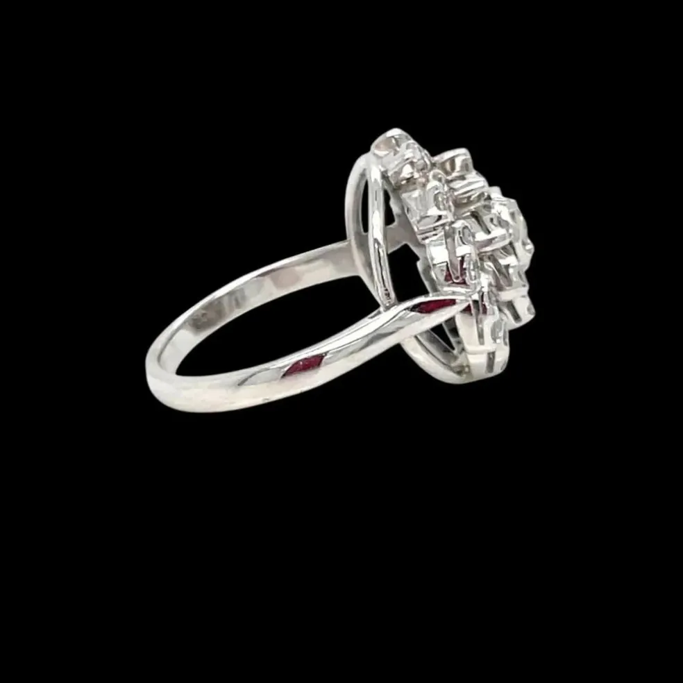 Bague en or avec diamants Estate