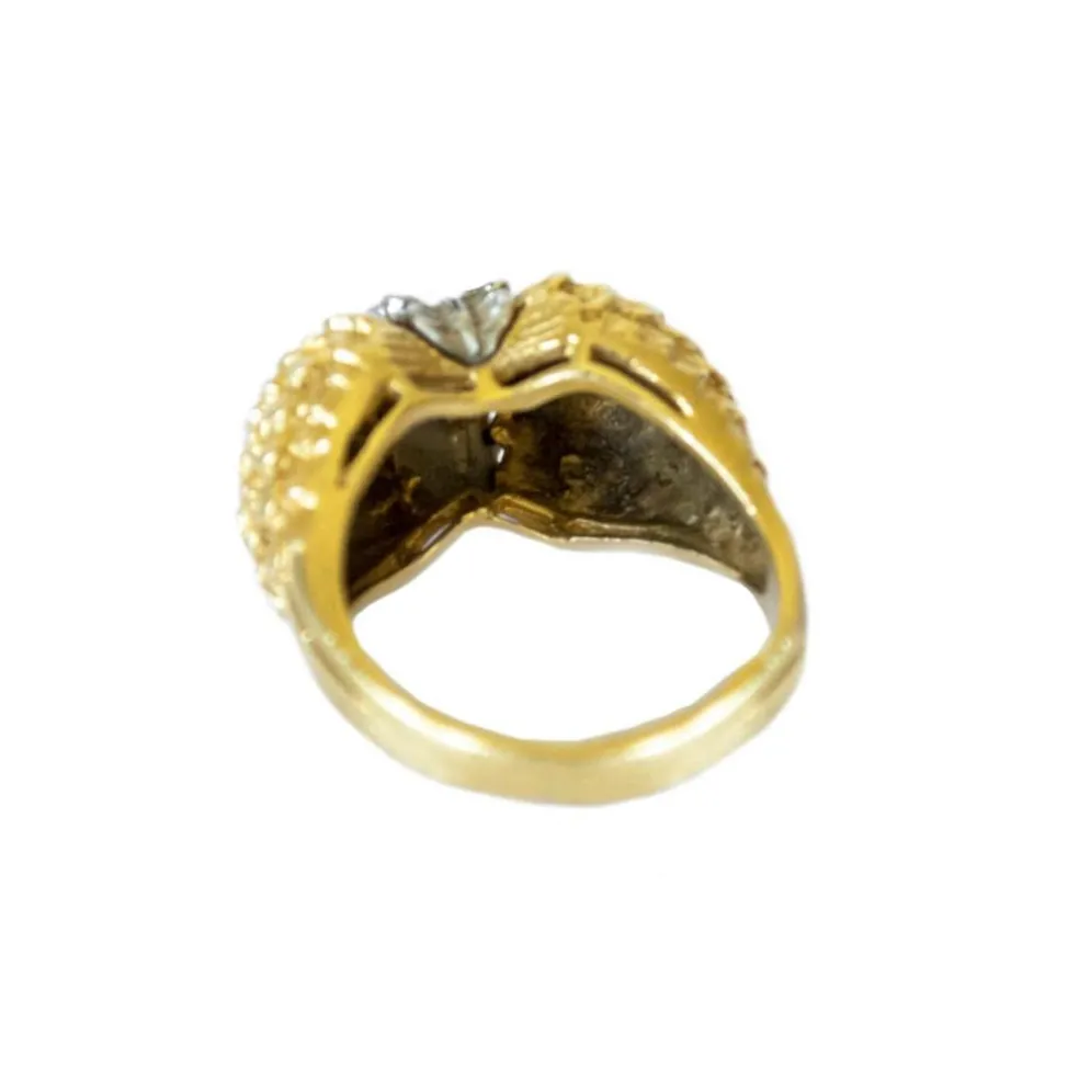 bague en or avec diamants