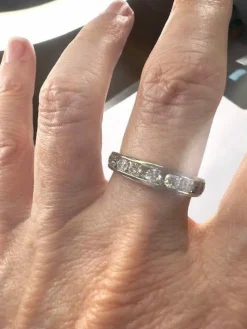 bague en or avec diamants