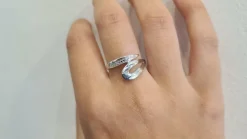 Bague en Or blanc
