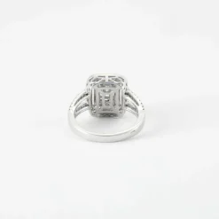 Bague en or blanc & diamants