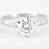 Bague en Or Blanc & diamants