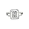 Bague en Or Blanc & diamants