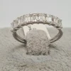 Bague en Or blanc & diamants
