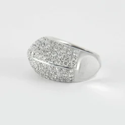 Bague en Or Blanc & diamants