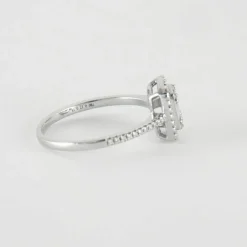 Bague en Or Blanc & diamants