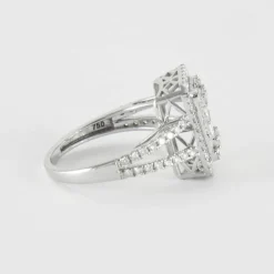 Bague en Or Blanc & diamants