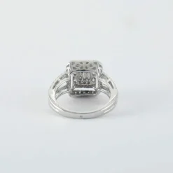 Bague en Or blanc & diamants