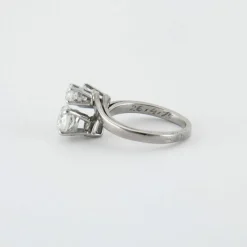 Bague en or blanc & diamants