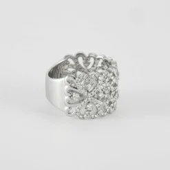 Bague en Or Blanc & diamants