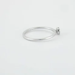 Bague en Or blanc & diamant