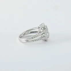 Bague en Or blanc & diamants
