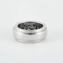 Bague en or blanc & diamants