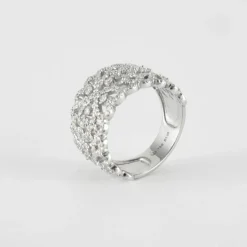 Bague en Or Blanc & diamants