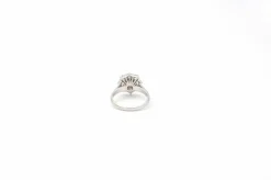 bague en or blanc avec diamants de 1,80 carat
