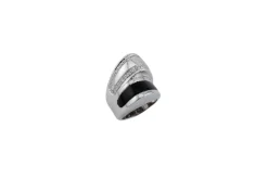 Bague en or blanc avec onyx et diamants