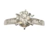 Bague en Or blanc, diamants