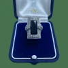Bague en or blanc diamants
